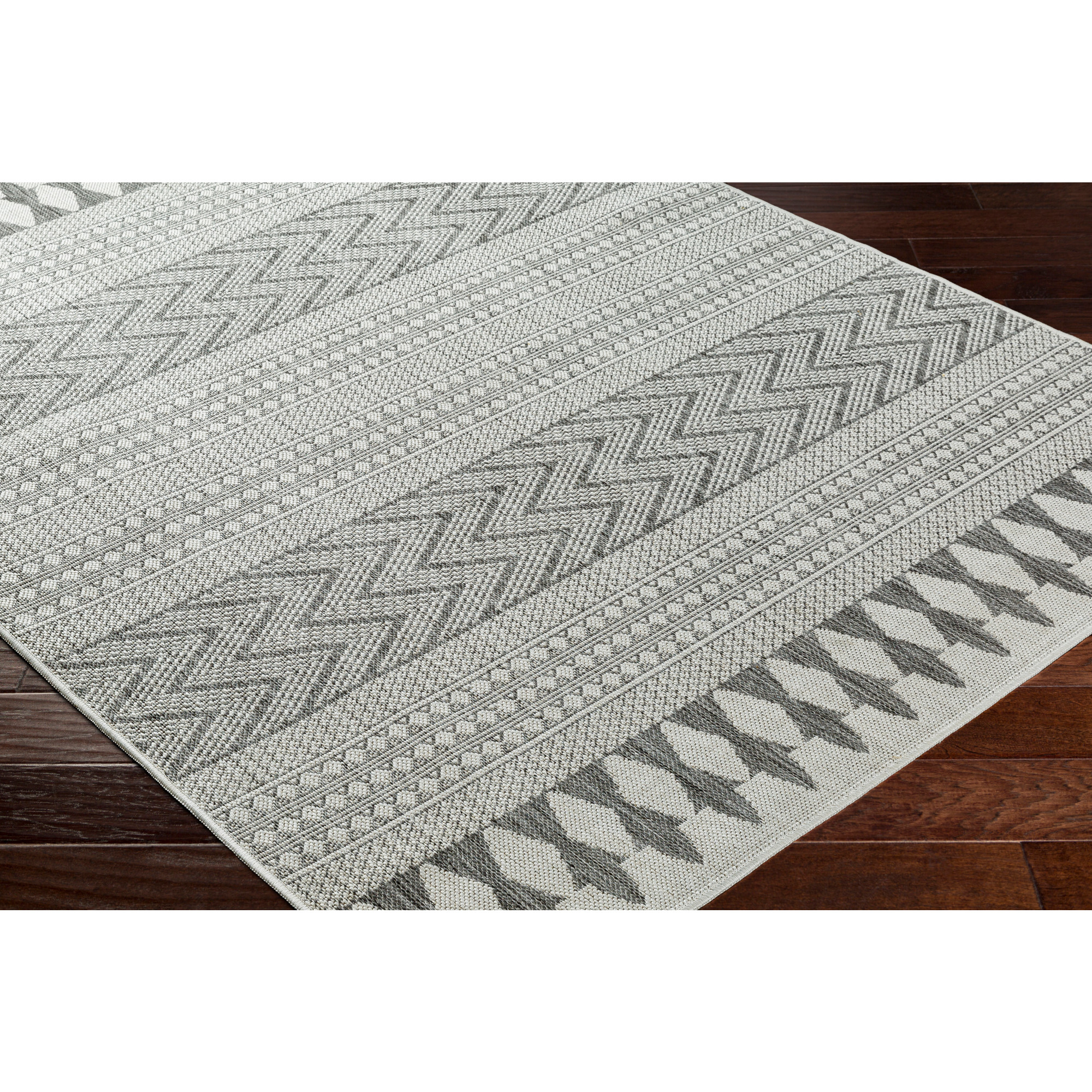 Artistic Weavers Long Beach Area Rug, Medium Gray, 6'7" x 9'