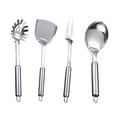 thumbnail image 1 of 4 piezas de cocina casera que cocina utensilios de cocina de acero inoxidable, 1 of 5