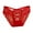 Red, variant on Womens Sexy Underwear Lace Panties High Waisted Plus Size Ladies Brief For Women French Cut Panties for Women