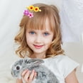 thumbnail image 6 of 56 count  Hair Accessories Set: Colorful Rainbow Barrettes, Pins, Candy Fruits, Butterflies for ' Stylish Hairstyles, 6 of 6
