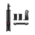 thumbnail image 3 of Mistaha Dual Smartphone Live Streaming Tabletop Tripod Aluminum Alloy 5-Section Selfie Stick with Phone Remote, 3 of 8