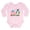 Petal Pink, variant on CafePress - Penguin 1St Birthday Long Sleeve Infant Bodysuit - Long Sleeve Cotton Baby Bodysuit
