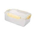 thumbnail image 1 of Contenedor de almacenamiento de alimentos, caja de aperitivos y ensaladas sellada, portátil con tapas, fiambrera de frutas, contenedor de comida para L, 1 of 8