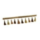 thumbnail image 5 of Borla de encaje con flecos de poliéster, ribete de flecos largos para manualidades de disfraces beige, 5 of 9