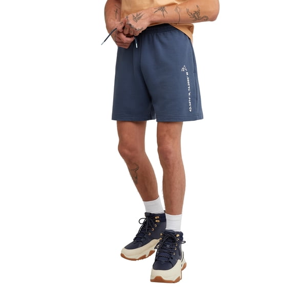 Hanes Men's Explorer French Terry 6" Shorts, Sizes XS-2XL