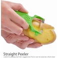 thumbnail image 4 of Vegetable Peelers, 3 Pack Potato Peelers for Apple Fruit Carrot Zucchini Cucumber Potatoes, Stainless Steel Shredder Slicer Multifunctional Veggie and Fruit Peeler, 4 of 7