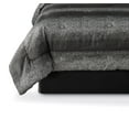 thumbnail image 5 of Mainstays 7-Piece Black and Silver Metallic Stripe Jacquard Comforter Set, Full/Queen, 5 of 6