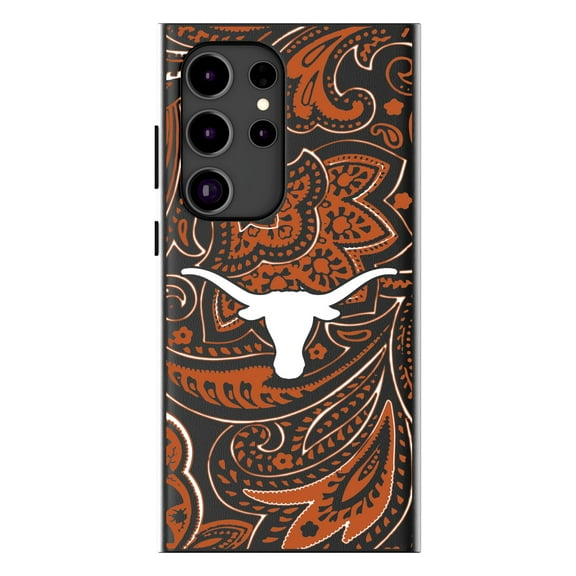 Keyscaper Texas Longhorns Paisley Galaxy Magnetic Bump Case