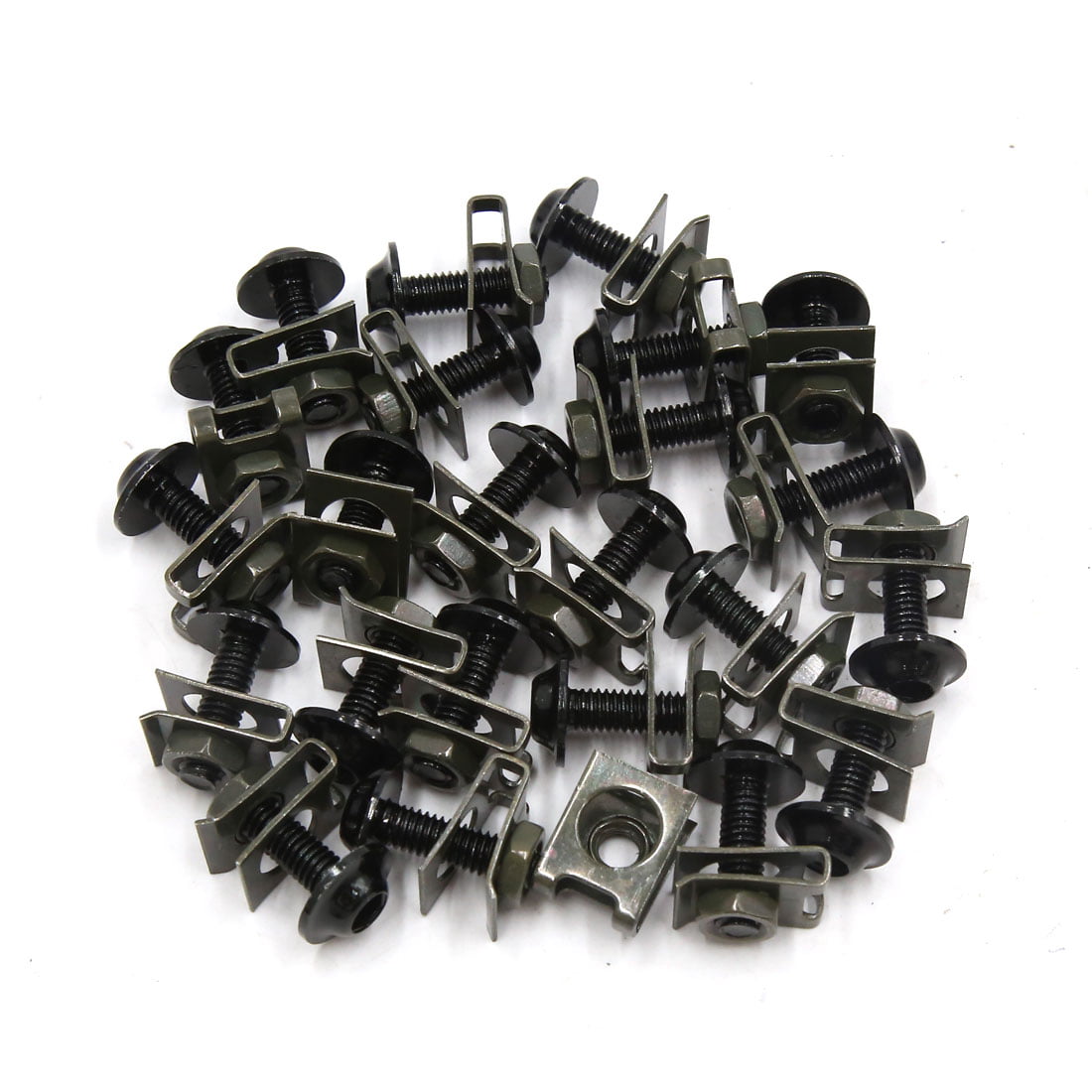 Colorful Motorcycle Sportbike Windscreen Fairing Bolts Kit Fastener Clips Screws
