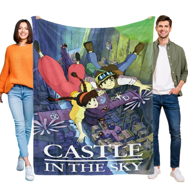 El Castillo en el Cielo anti-pilling, suave, ligera, esponjosa y acogedora de lujo para hogar y cocina – Perfecta para niños y adultos,100X130cm