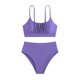 thumbnail image 5 of Traje de baño para mujer, moda, cómodo, color sólido, bikini, traje de baño de color liso para mujer, conjuntos de bikinis, trajes de baño para mujer, 5 of 6