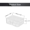 thumbnail image 2 of HUGFEGWE 2Pcs 18500 Battery Storage Case Holder Organizer 2 Capacity Battery Storage Box for 18500 Battery, Transparent CJB91-111733, 2 of 7