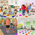 thumbnail image 5 of 8PCS Spot Markers 9 Inch Non Slip Agility Dots Flat Field Cones Circles Rubber Floor Dots for Kids Sports Soccer Basketball Training, Gym Training, Preschool Kindergarten Classroom, 5 of 5