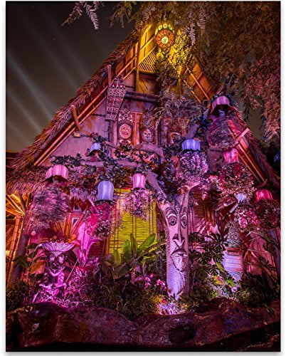 11x14 Unframed Art Print Gift Details about   Walt Disney's Enchanted Tiki Room at Disneyland