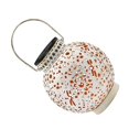 thumbnail image 1 of Solar Hanging Lantern with Carved Design – Portable Outdoor Garden Light for Camping and Patio Use, 1 of 2