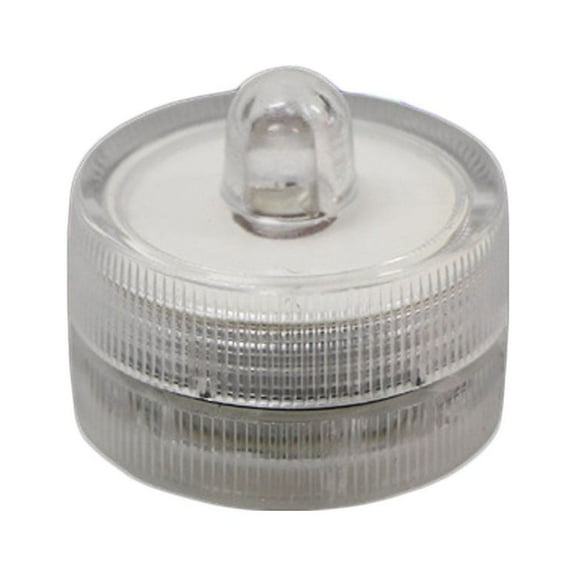 WRISTBIQUE Flameless Tea Lights Candles Transparent 1Set