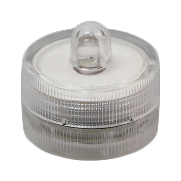 Velas de té LED sin llama Velas de té LED con pilas Velas falsas Velas de té para bodas Cumpleaños Fiesta Bar (forma redonda)