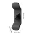 thumbnail image 3 of Accesorio de almacenamiento de cocina, soporte para cables, organizador de envoltorios para cables (negro) Wdftyju Libre de BPA, 3 of 5