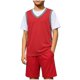 thumbnail image 1 of Odeerbi Niños Niñas Rápido Seco Uniforme de Baloncesto 2 En 1 Estilo Camiseta Shorts Ropa Deportiva Transpirable Conjunto Atlético Para 2-13 Años, 1 of 9