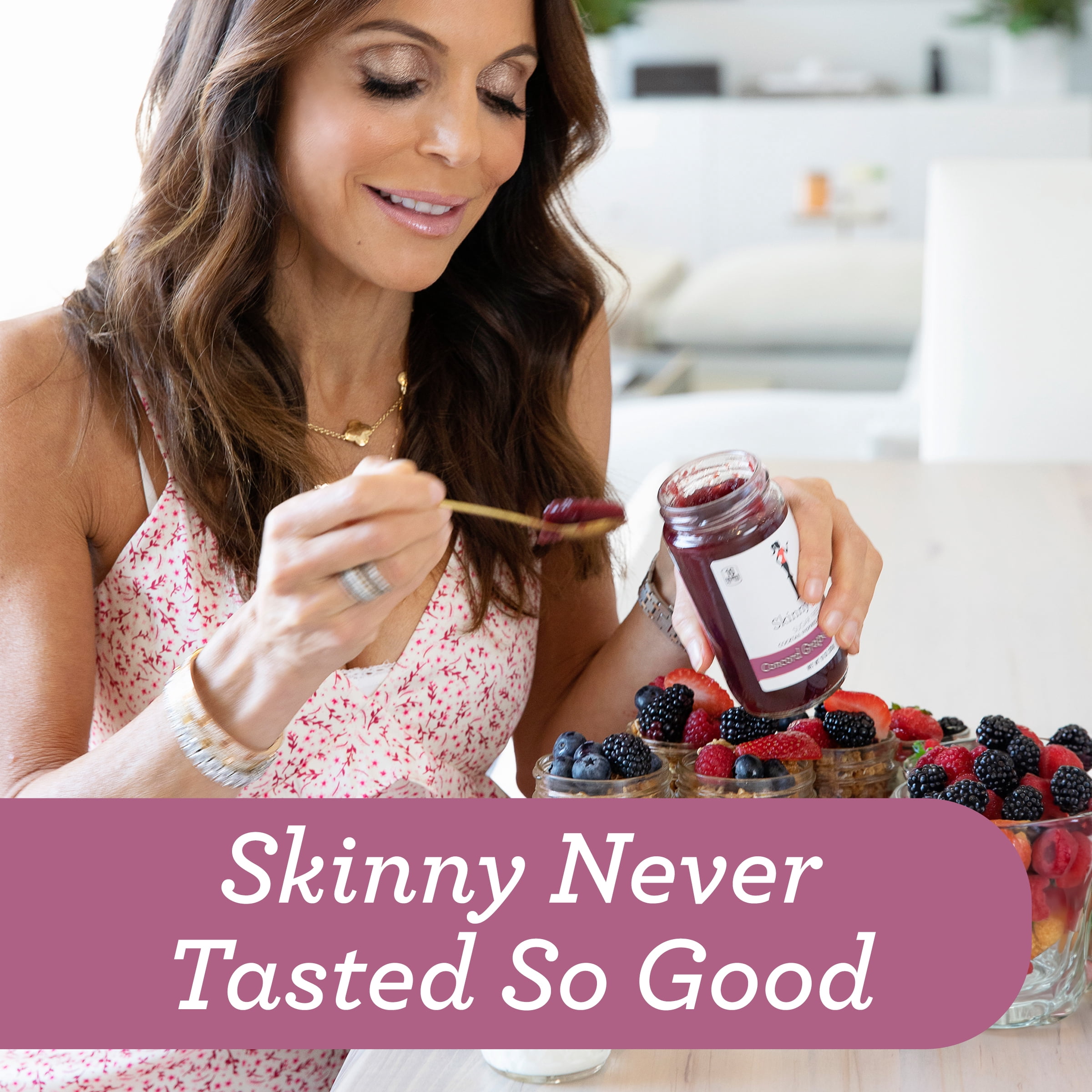 Skinnygirl Sugar-Free Grape Preserves, Kosher, 10 oz