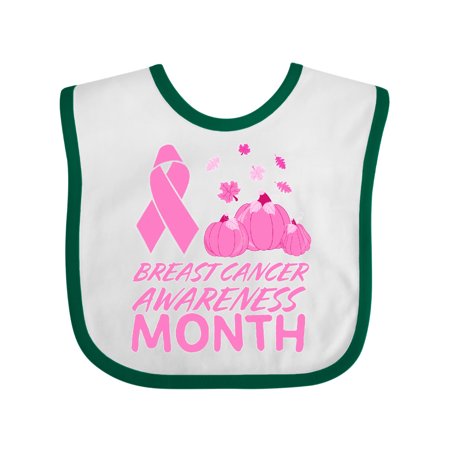 

Inktastic Breast Cancer Awareness Month- October Gift Baby Boy or Baby Girl Bib