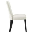 thumbnail image 4 of Modway Silhouette 20" Modern Fabric Dining Chairs in Black/Navy (Set of 2), 4 of 9