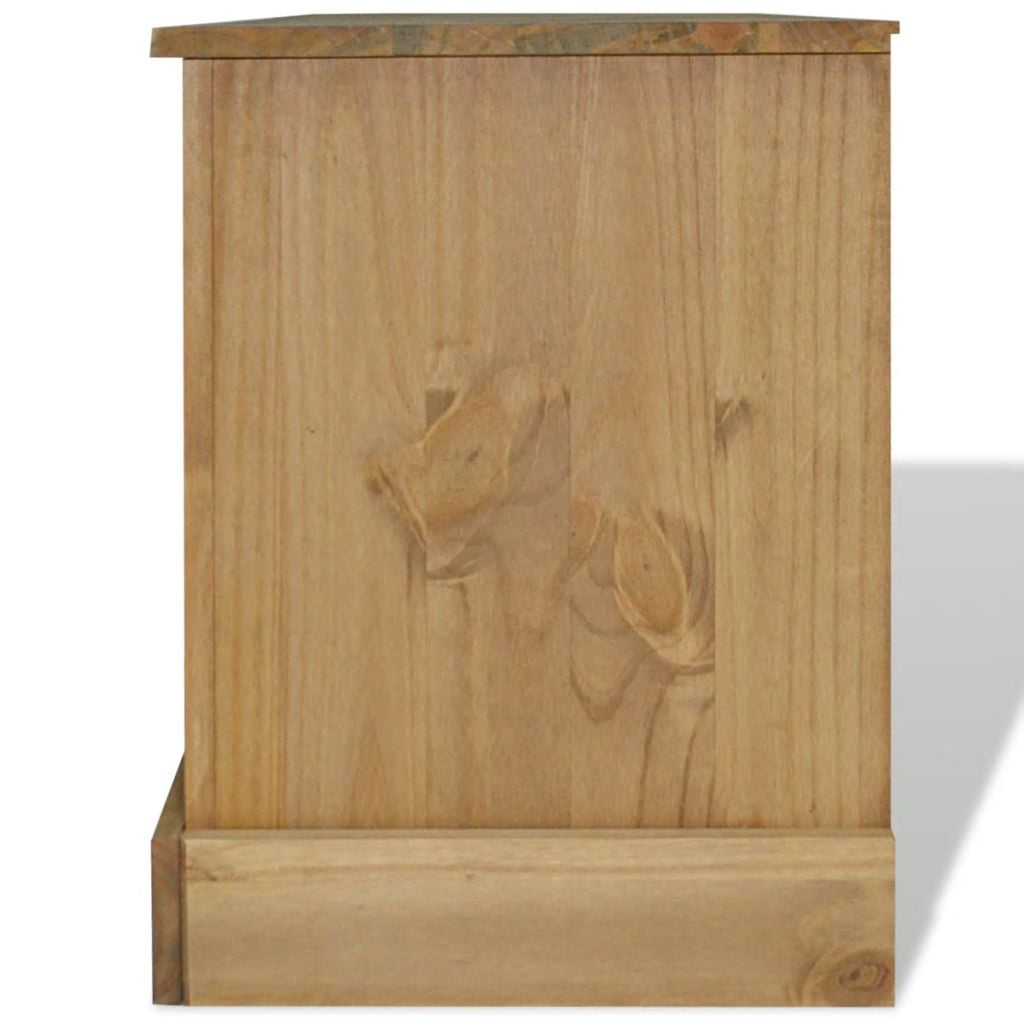 Kepooman TV Cabinet with Two Cabinets for Living Room, Brown Kepooman TV Cabinet with Two Cabinets for Living Room, Brown