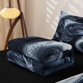 thumbnail image 5 of Homewish Yin Yang Chinese Dragon Zipper Full Size Comforter Sets with Fitted Sheet and 2 Pillowcases For Men And Women,Black White Mystical Zipper Bedding Set,Black Reversible,4-Piece, 5 of 7