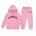 thumbnail image 4 of oqasdz Baby Girl Clothes Child Kids Long Sleeve Graphic Warm Hoodie Pullover Pants Sweat Suit Sports Clothing Sets Casual Holiday, 4 of 4