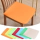 thumbnail image 1 of Fiudx Cojín de Esponja para Asiento, Poliéster Suave, Elegante Color Liso, Cómodo Cojín para Silla de Comedor, Ideal para Sillas de Estudio y de Trabajo, Juego de 2, 40 X 40 X 0,5 Cm, 1 of 3