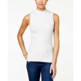 thumbnail image 1 of It's Our Time Chandails Sans Manches à Col Montant pour Femmes Juniors, Blanc, Grand, 1 of 1