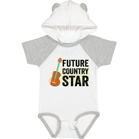

Inktastic Guitar Music Future Country Star Gift Baby Boy or Baby Girl Bodysuit