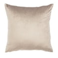 thumbnail image 2 of Safavieh Prasla Pillow Pillow, Taupe / Gold, 1'-6" X 1'-6" , Square, 2 of 5