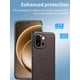 thumbnail image 5 of Funda protectora de teléfono NOUKAJU para OnePlus 15, piel marrón, 5 of 7