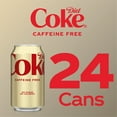 thumbnail image 5 of Diet Coke Caffeine-Free Soda Pop Cans, 12 fl oz, 24 Pack, 5 of 15