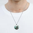 thumbnail image 5 of Sea Lion Glass Circular Pendant Necklace - Women's Fashion Necklace, 5 of 5