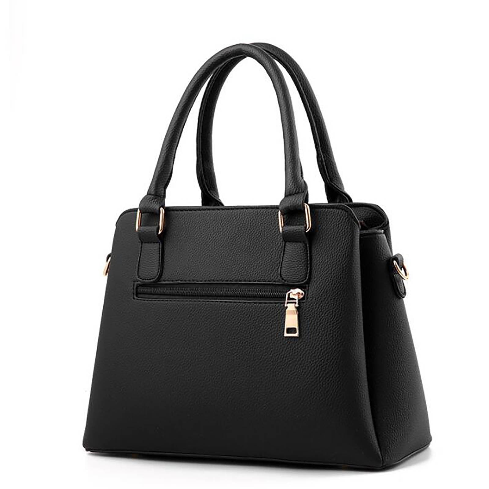 JAHH 100pcs Women Genuine Leather Designer Tote Bags Purses and Handbags for Women Fashion Ladies Top Handle Shoulder Satchel Bag Four Seasons