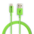 thumbnail image 2 of [MFi Certified] Cable Matters 3-Pack USB to Lightning Cable in Green 3.3 Feet/1 Meter, 2 of 5