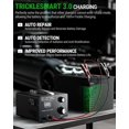 thumbnail image 4 of Cargador de batería ajustable de 12 V, 24 V, 36 V, 48 V, 12 A, mantenedor automático de dulfador de batería para litio, liFePO4 de plomo, apto para automóvil, carrito de golf, camión, motocicleta, 4 of 5