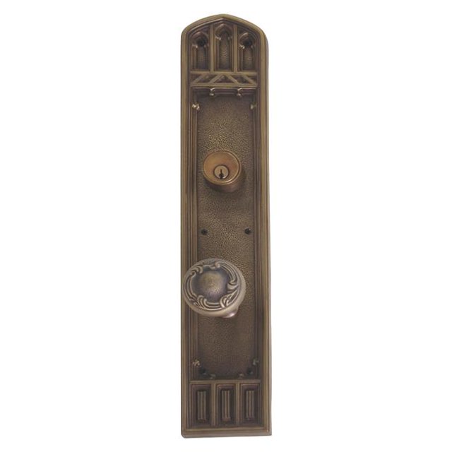 Ensemble de Pêne Dormant Simple 2.75 Po. Dossier - Nickel Satiné