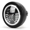 thumbnail image 2 of Faro LED para motocicleta de 12 V, 6,5 pulgadas, 12‑80 V CC, doble color, IP67, impermeable, DRL, faro delantero redondo, reemplazo para Suzuki sin soporte, 2 of 12