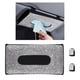 thumbnail image 3 of Porta pañuelos de papel de material cuero de la coche del Visor del coche con los decoración cristales toallas Clips de papel con, 3 of 8