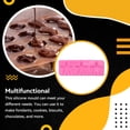 thumbnail image 3 of Billuyoard Panadería 3 cavidades Fondant galleta molde reutilizable lavable pastelería Chocolate silicona molde DIY artesanía Herramientas y accesorios para hornear, 3 of 6