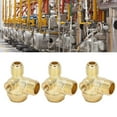 thumbnail image 1 of Válvula De Retención, Fácil Instalación Prevención De Reflujo 3 Piezas Válvulas De Rosca De 3 Resistentes A La Corrosión Tamaño Estándar Para Compresor De Aire, 1 of 7