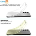 thumbnail image 6 of CoverON For Samsung Galaxy A24 Phone Case, Flexible Slim Lightweight TPU Minimal Cover, Clear, 6 of 7