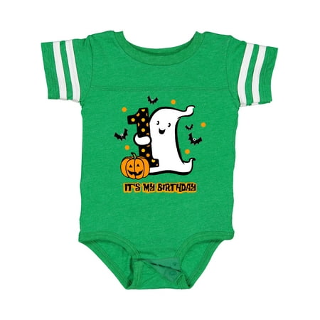 

Inktastic Little Ghost 1st Birthday Boys or Girls Baby Bodysuit