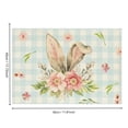thumbnail image 2 of Easter Bunny Placemat, Easter Egg Placemat, Easter Cross Placemat, Easter Spring Flower Placemat - Easter-Themed Design With Classic Elements Like Bunnies, Eggs, Daisies, Crosses,, 2 of 5