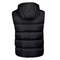 thumbnail image 5 of Mens Padded Vest Slim Fit Sleeveless Jacket Removable Cap Waistcoat High Quality, 5 of 5