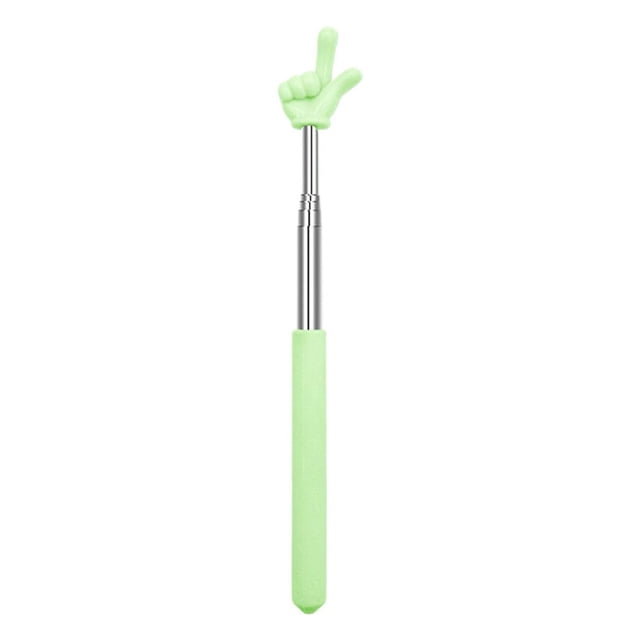 Dsseng Telescopic Finger Pointer 27inch Upgraded Presentation Stick Professional Lecturer Aid Object Instruction Device Stage Teaching Equipment Tool