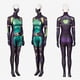 thumbnail image 5 of Juego VALORANT Viper Cosplay Disfraz Máscara Peluca 3D Mono Mujer Fiesta de Halloween Carnaval Trajes de rol Cabello negro Zapatos Botas, 5 of 5